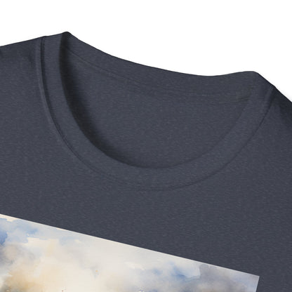 Autumn Scarecrow T-Shirt, Fall Halloween Tee, Pumpkin Patch Shirt, Unisex Graphic Top, Cozy Harvest Apparel