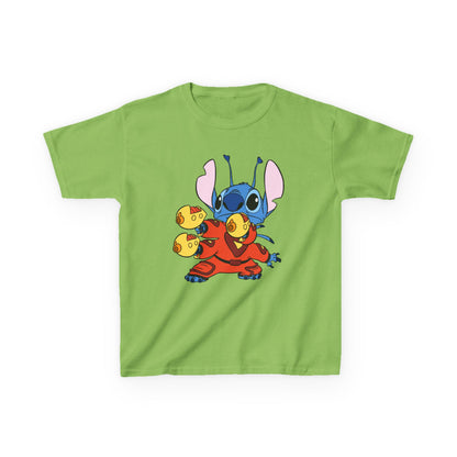 Colorful Kids Tee with Fun Cartoon Design
