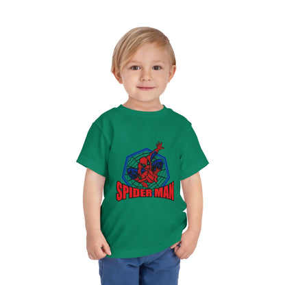 Spider-Man Toddler T-Shirt, Cute Kids Tee, Superhero Birthday Gift, Child's Playwear, Cartoon Apparel