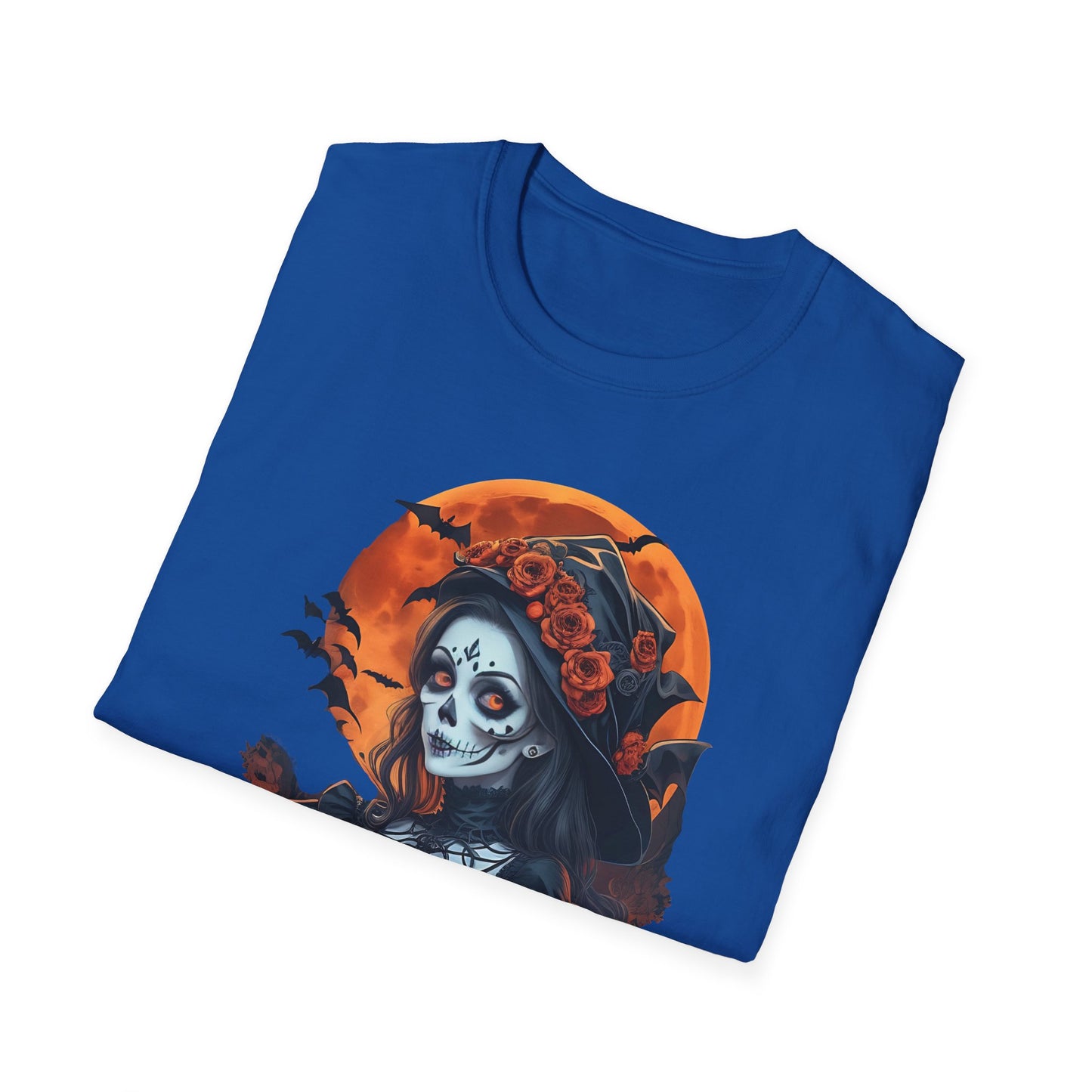Spooky Halloween Graphic Tee, Unisex Softstyle T-Shirt, Fall Fashion, Halloween Costume, Pumpkin Decor, October Celebration