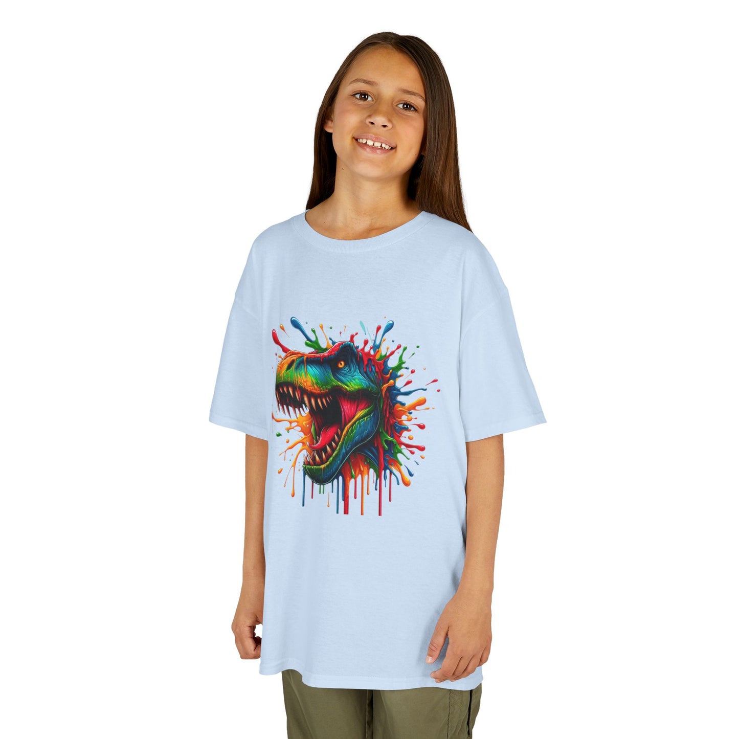 Colorful Dinosaur Kids Heavy Cotton™ Tee