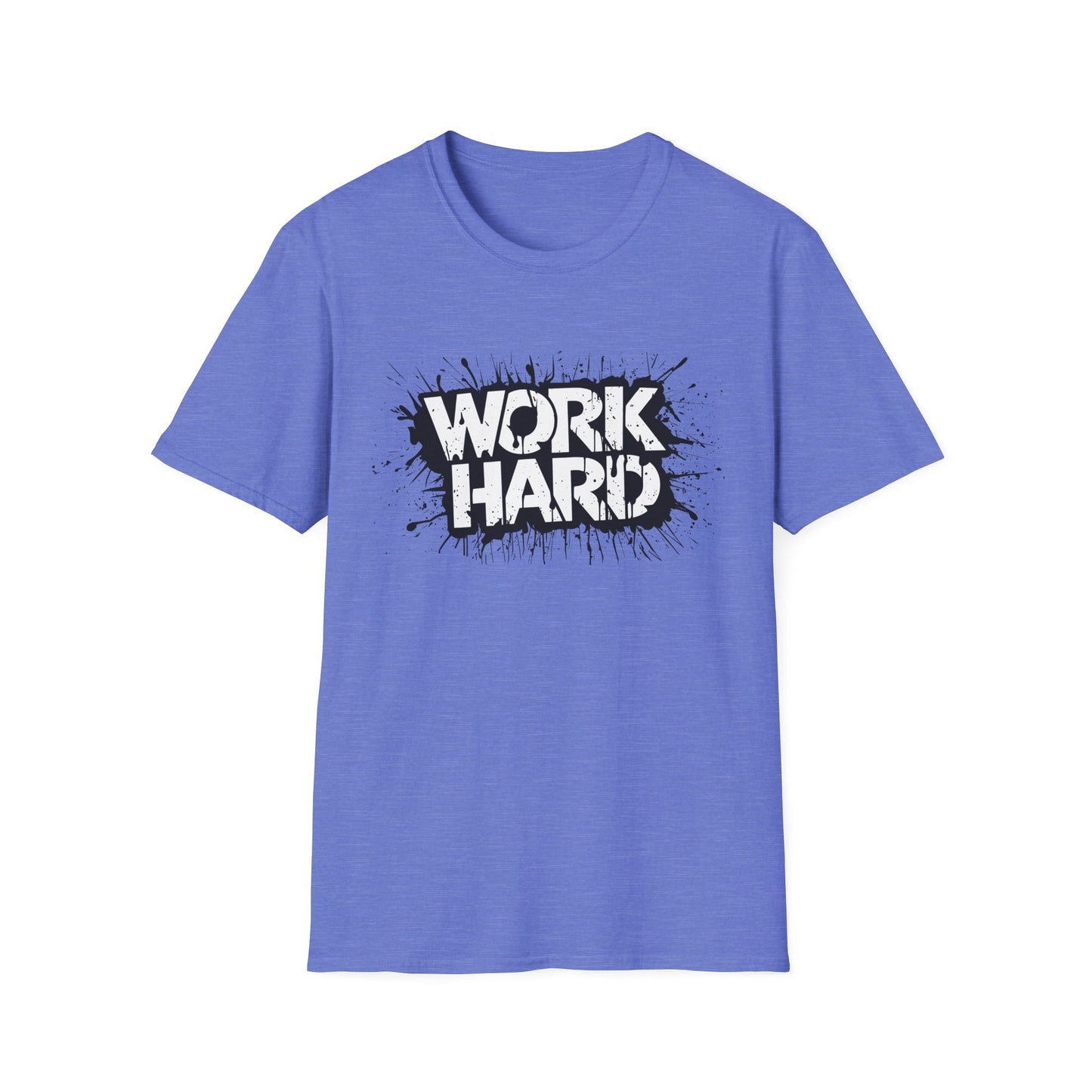 Work Hard Unisex T-Shirt - Motivational Tee for Gym, Gifts, Casual Wear, Funny Shirt, Work Motivation Apparel