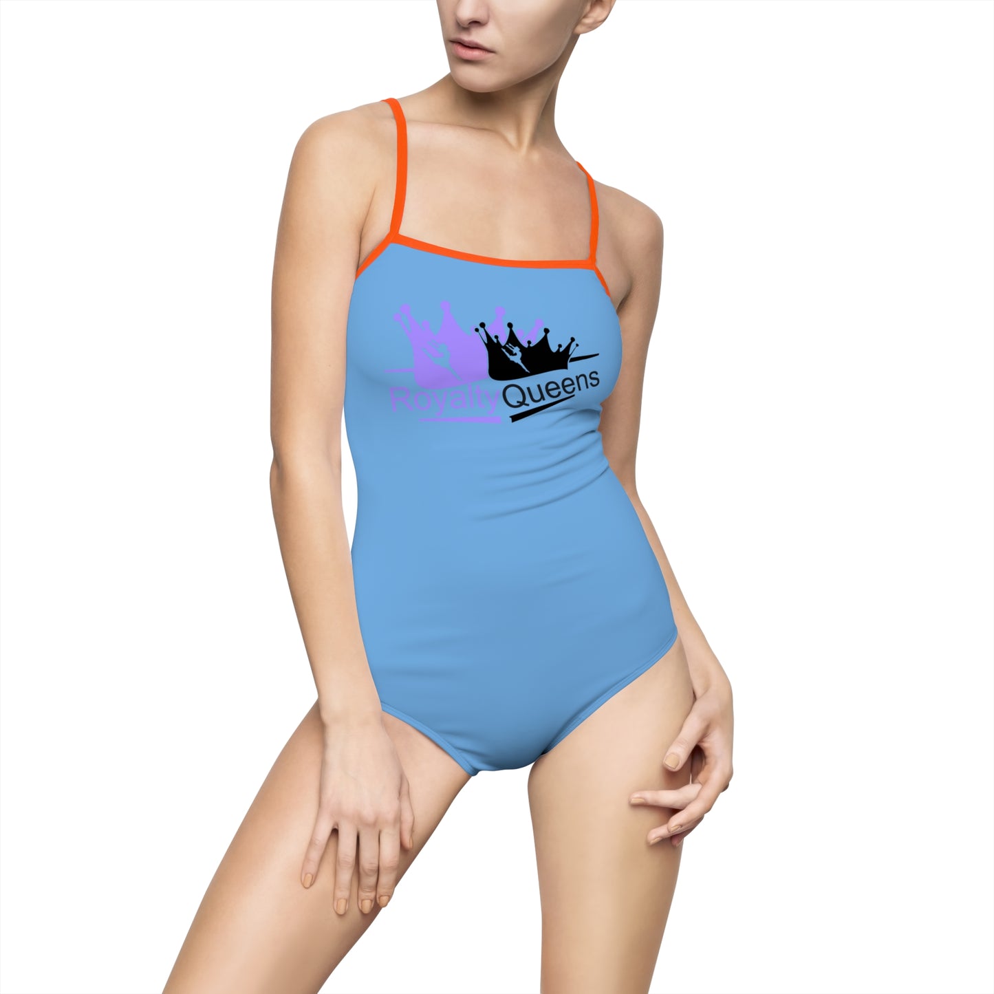 Sassy Queens One-Piece Swimsuit, Summer Beachwear, Pool Party Attire, Vacation Swimwear, Fun Swim Suit, Gift for Friends