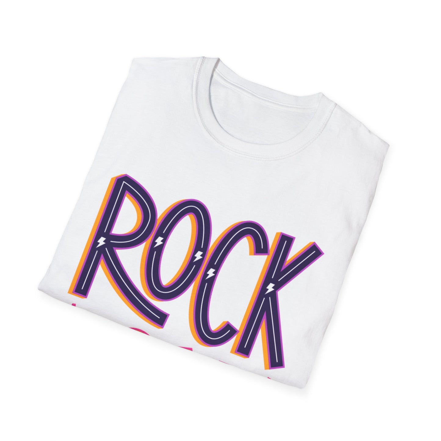 Rock On Unisex T-Shirt, Music Lover's Tee, Concert Outfit, Gift for Musicians, Fun Casual Wear