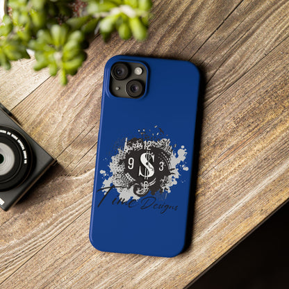 Stylish Dollar Clock Slim Phone Case | Time Designs