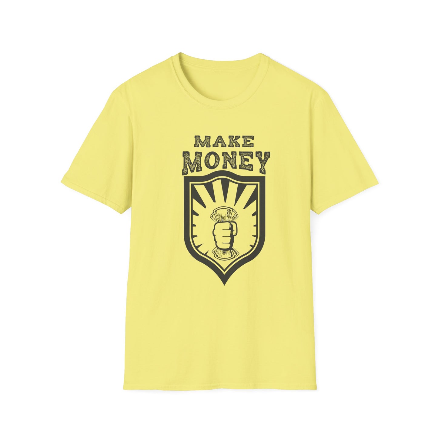 Make Money Unisex Softstyle T-Shirt - Casual Wear for Entrepreneurs