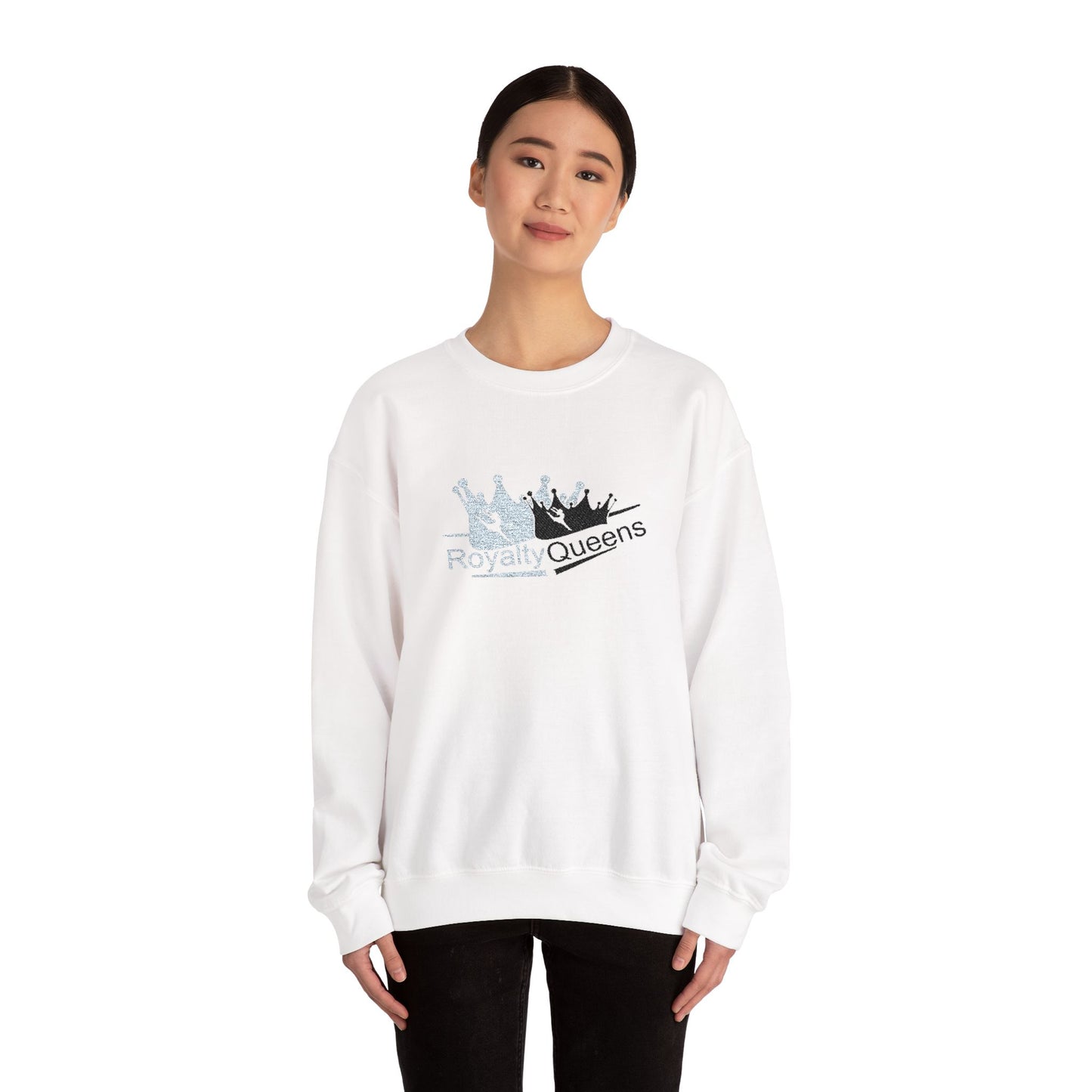 Queen Crown Crewneck Sweatshirt — 'Queens' Graphic Pride Pullover