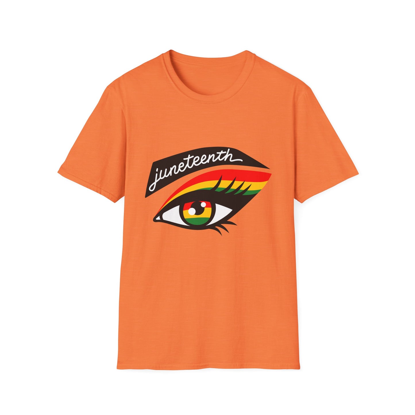 Juneteenth Eye Graphic T-Shirt, Unisex Tee, Afrocentric Apparel, Celebratory Wear, Black History Month Gift, Inclusive Fashion