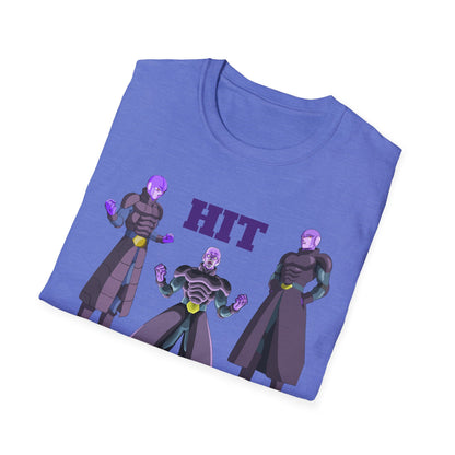 Unisex Softstyle T-Shirt - HIT Character Design for Anime Lovers