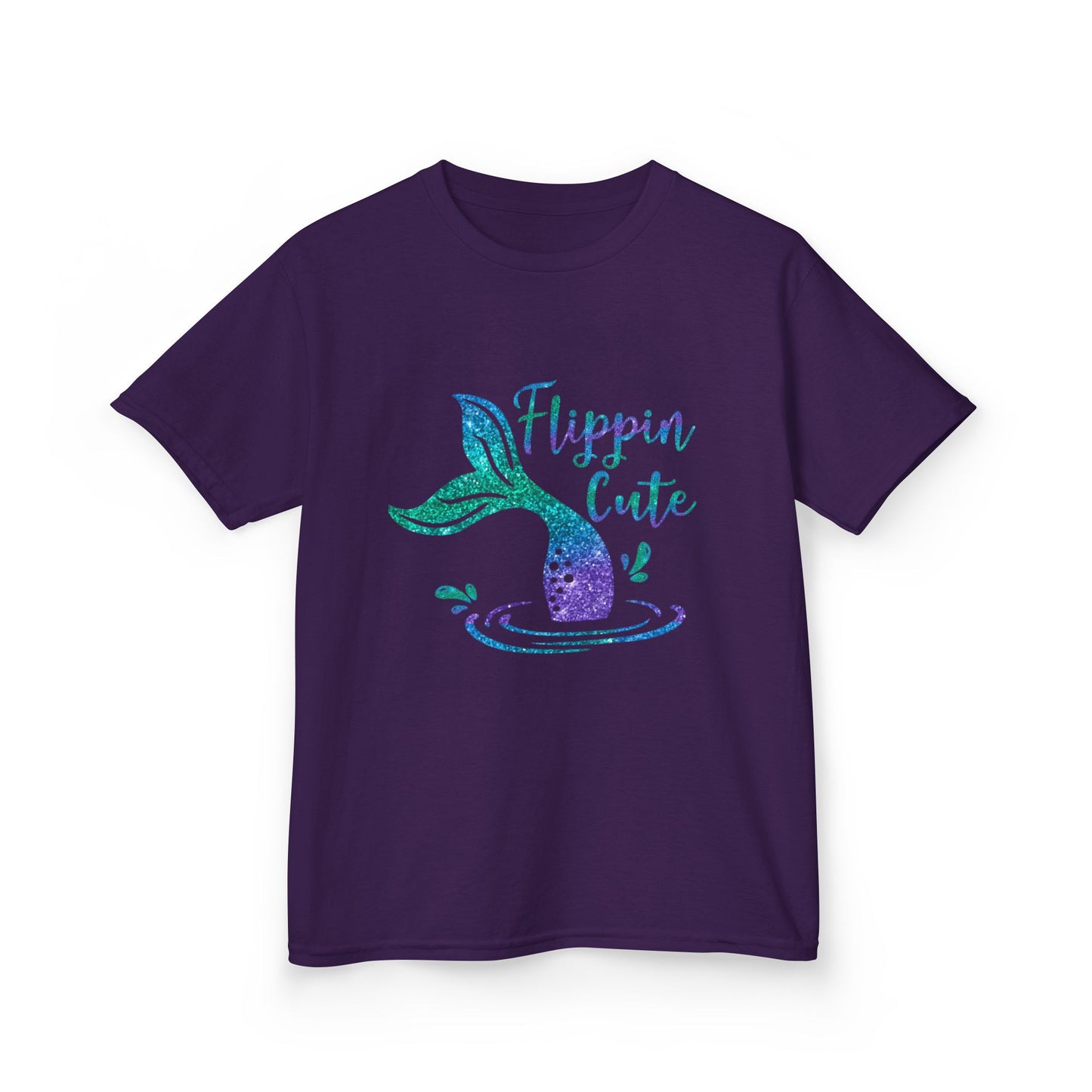 Flippin Cute Kids Tee - Colorful Whale Design for Fun-loving Children
