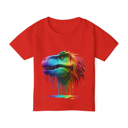 Rainbow T-Rex Toddler T-Shirt - Fun & Colorful Dino Tee for Kids