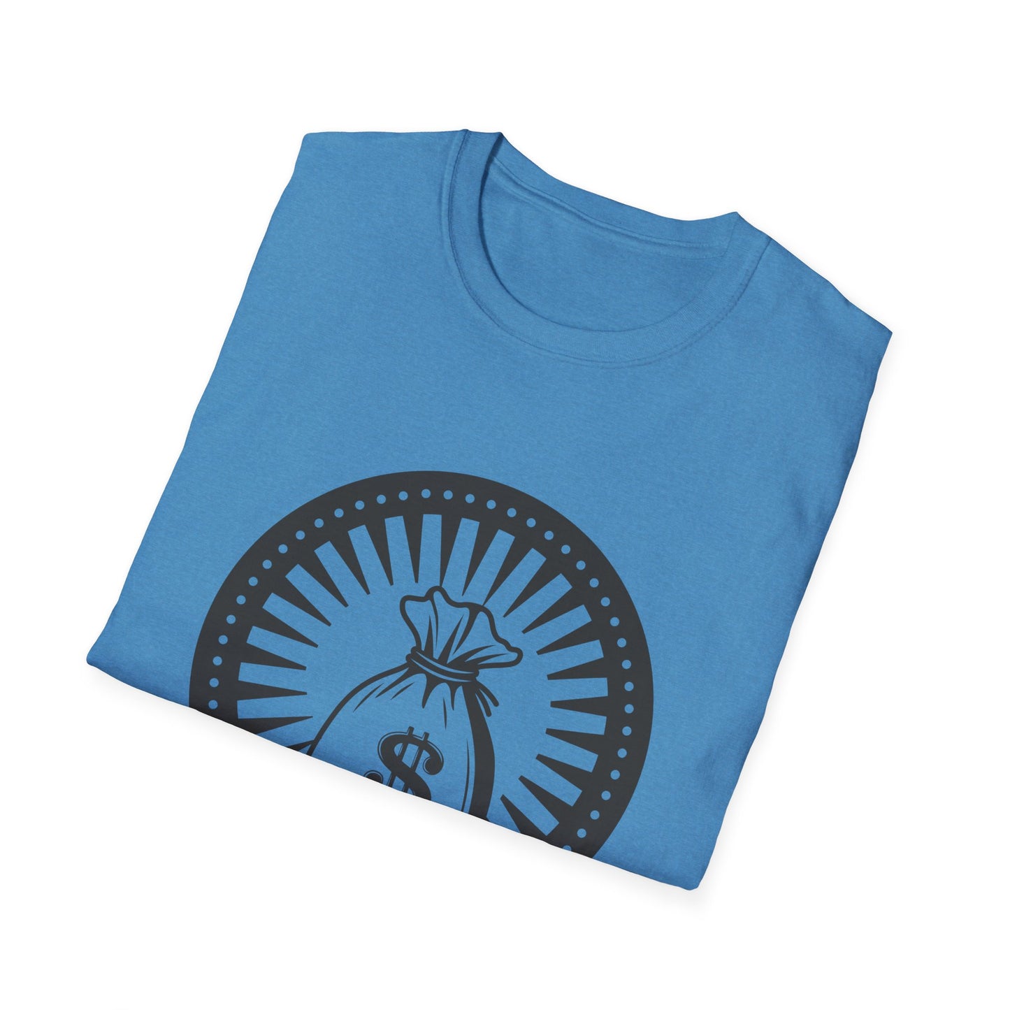 Money Bag Graphic Unisex T-Shirt - Perfect for Hustlers and Entrepreneurs