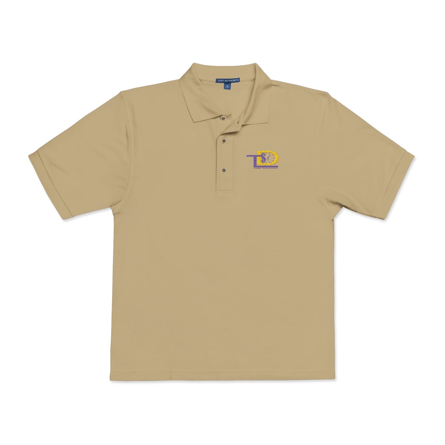 Casual Embroidered Unisex Polo Shirt - Stylish Everyday Wear