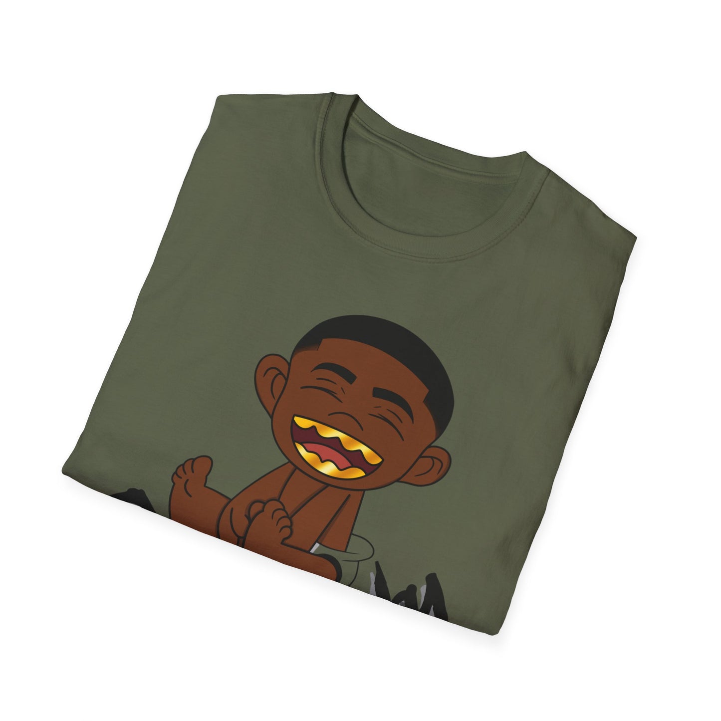 Unisex Softstyle T-Shirt - 'Eastside baby' Fun Graphic Tee