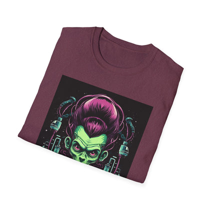 Cosmic Sci-Fi Graphic T-Shirt - Unisex Softstyle