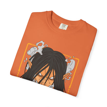 Attack on Titan Unisex Garment-Dyed T-shirt | Manga Fans Shirt | Anime Apparel | Comic Con Gift | Casual Wear | Unique Gift
