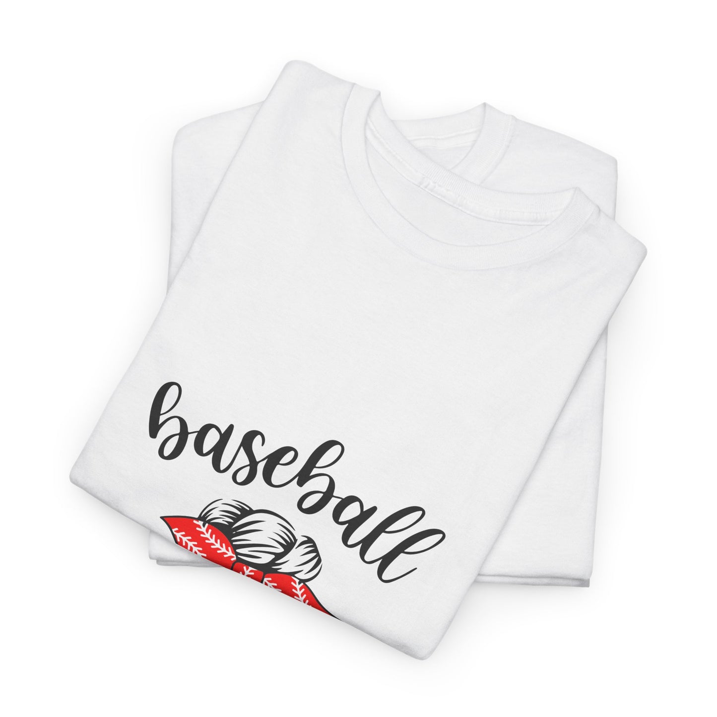Baseball Mom Unisex Heavy Cotton Tee - Perfect for Game Day