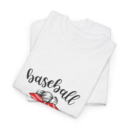Baseball Mom Unisex Heavy Cotton Tee - Perfect for Game Day