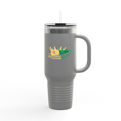 Royalty Queens Insulated Travel Mug, 40oz - Perfect for Road Trips, Gifts, Coffee Lovers, Outdoor Adventures, Summer Celebrations
