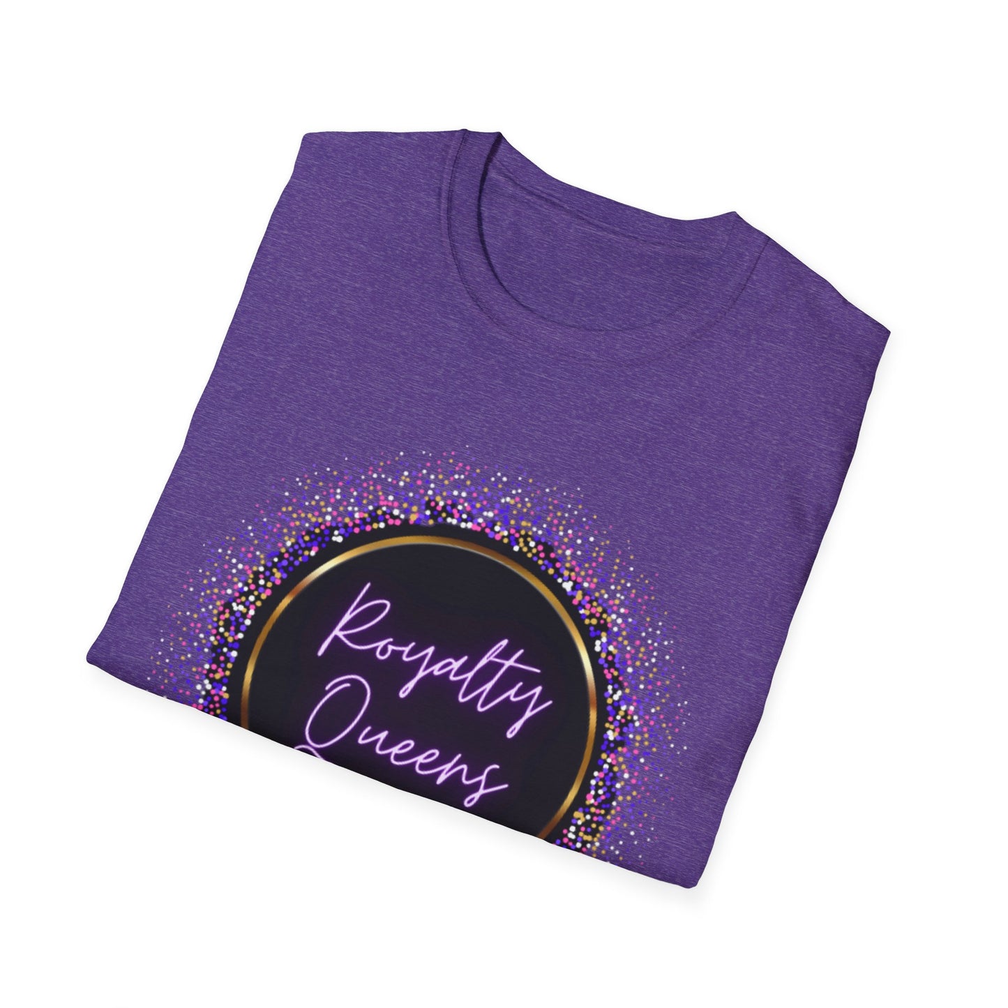 Royalty Queen Unisex Softstyle T-Shirt - Celebrate Empowerment, Perfect Gift for Queens, Birthday, Party, Casual Wear, Inspirational Tee