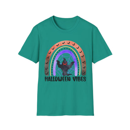Halloween Vibes Unisex T-Shirt | Spooky Seasonal Wear, Halloween Costume, Fall Fashion, Fun Gift, Festive Tee