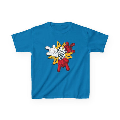 Kids Superhero Graphic Tee - Go Webs Go!