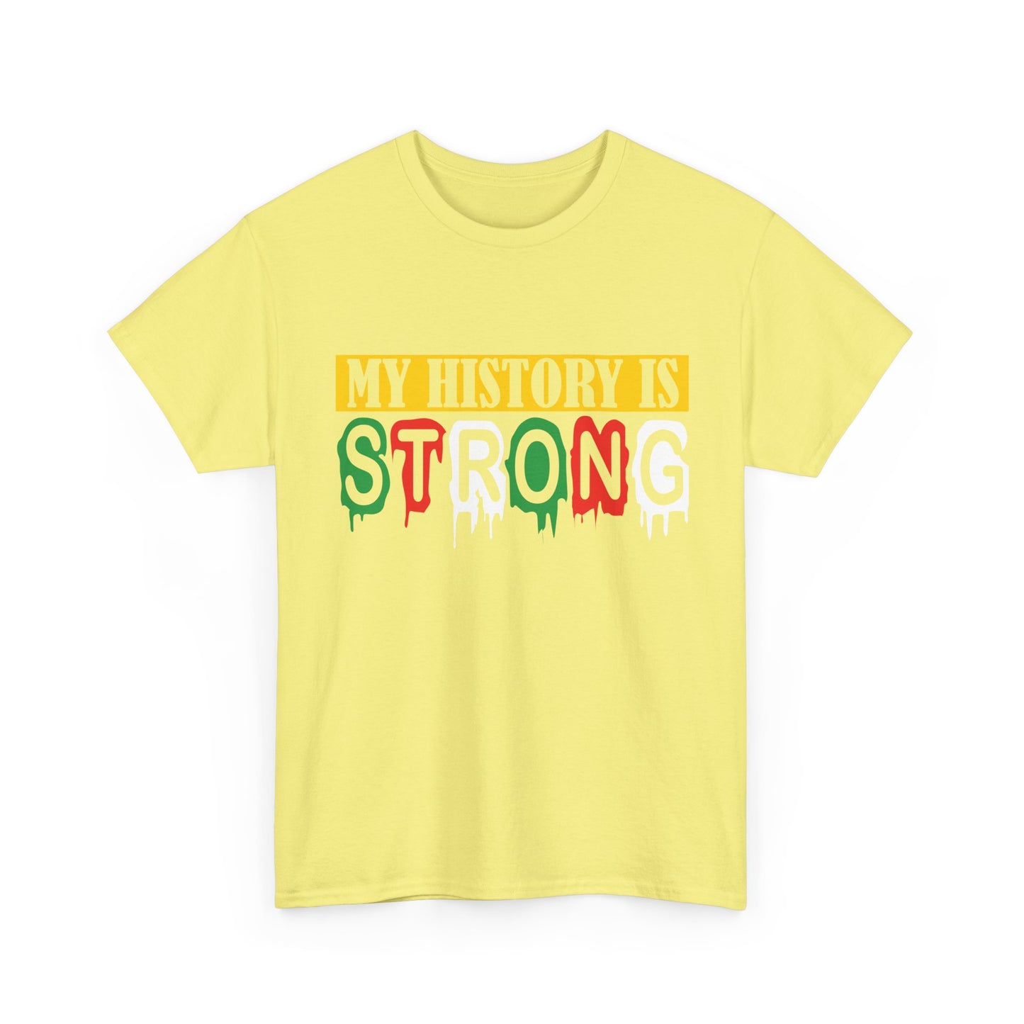 Empowerment Unisex Heavy Cotton Tee | My History Is Strong, Inspirational Shirt, Affirmation Tee, Black History Month Tee, Gift for [...]