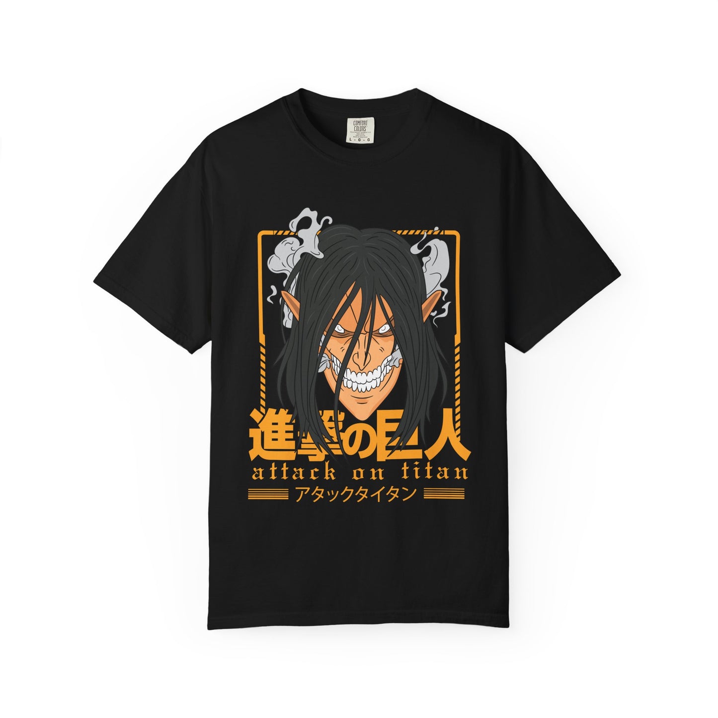 Attack on Titan Unisex Garment-Dyed T-shirt | Manga Fans Shirt | Anime Apparel | Comic Con Gift | Casual Wear | Unique Gift