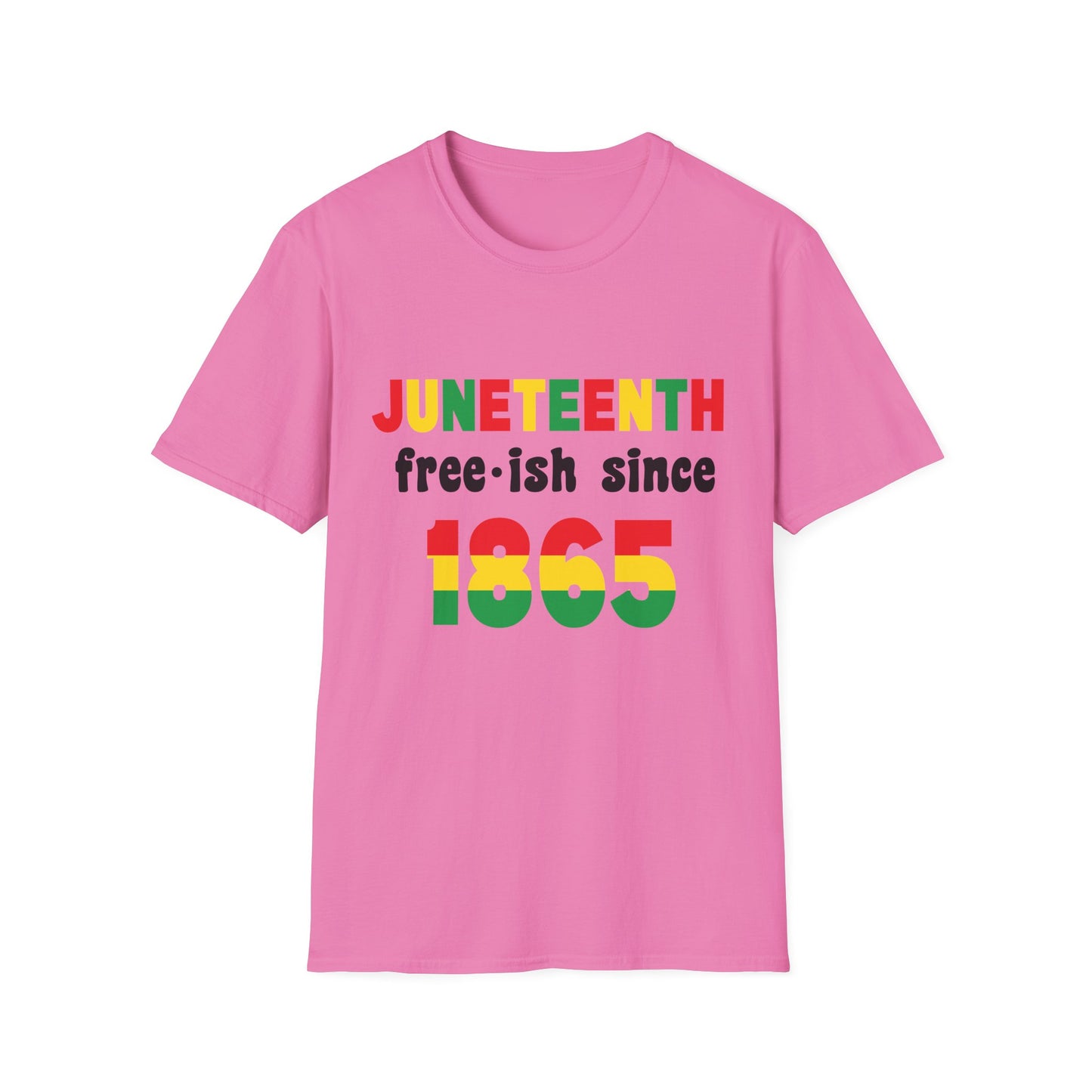 Juneteenth Celebration T-Shirt, Unisex Tee, History Shirt, Freedom Apparel, Juneteenth Gift for Him or Her, Equality Tee, 1865 Design