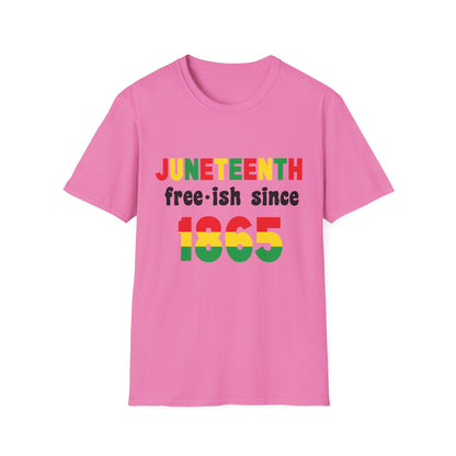 Juneteenth Celebration T-Shirt, Unisex Tee, History Shirt, Freedom Apparel, Juneteenth Gift for Him or Her, Equality Tee, 1865 Design