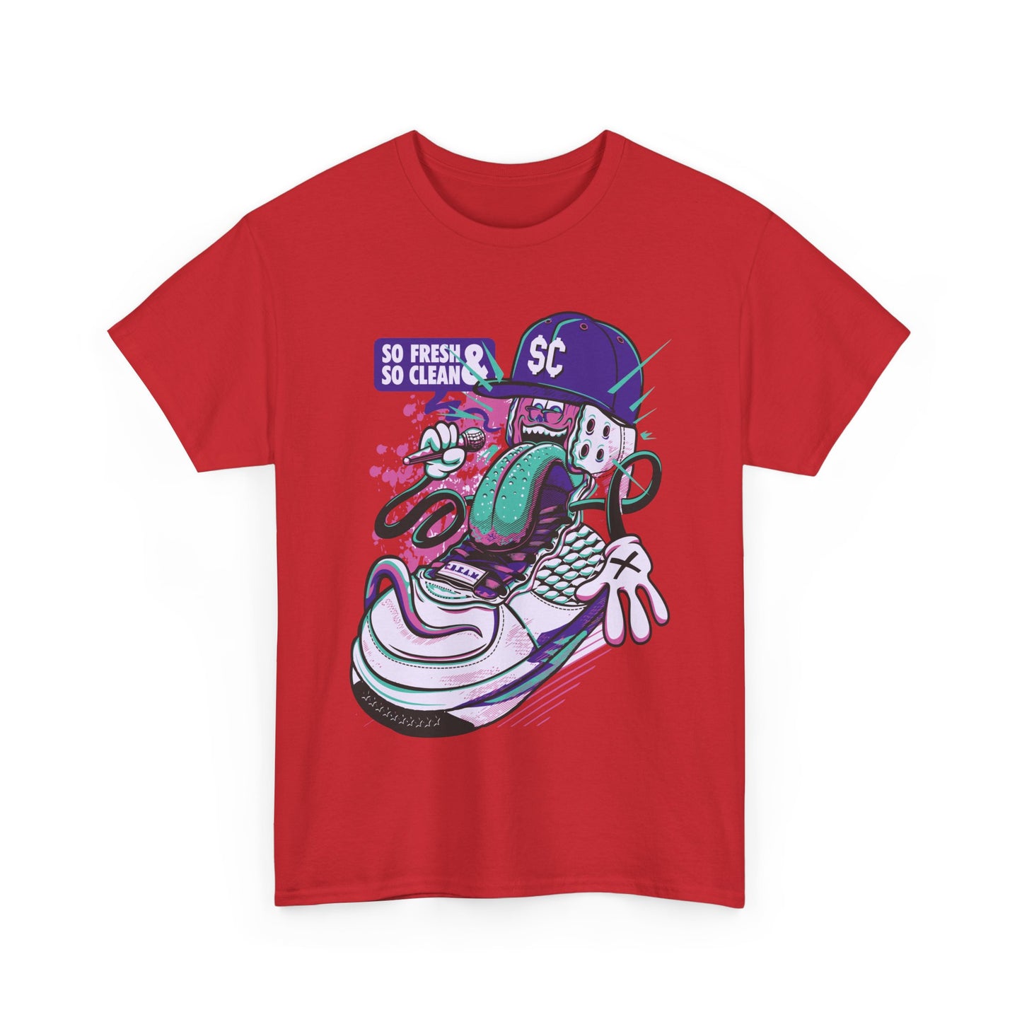 So Fresh So Clean Unisex Heavy Cotton Tee - Trendy Streetwear T-Shirt