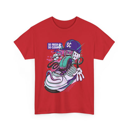 So Fresh So Clean Unisex Heavy Cotton Tee - Trendy Streetwear T-Shirt