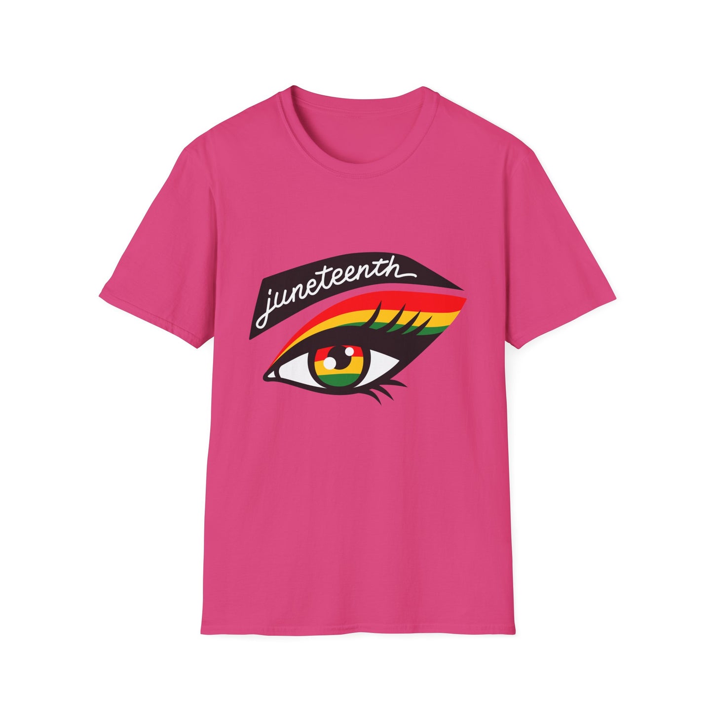 Juneteenth Eye Graphic T-Shirt, Unisex Tee, Afrocentric Apparel, Celebratory Wear, Black History Month Gift, Inclusive Fashion