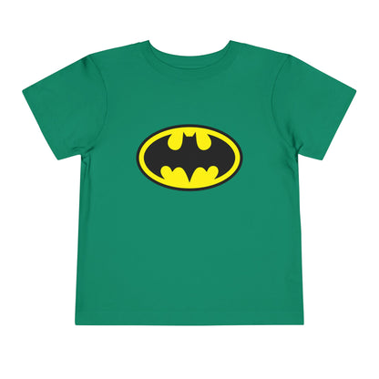 Batman Toddler Short Sleeve Tee - Superhero Shirt for Kids, Birthday Gift, Adventure Wear, Playtime Apparel, Comic Fan Clothing
