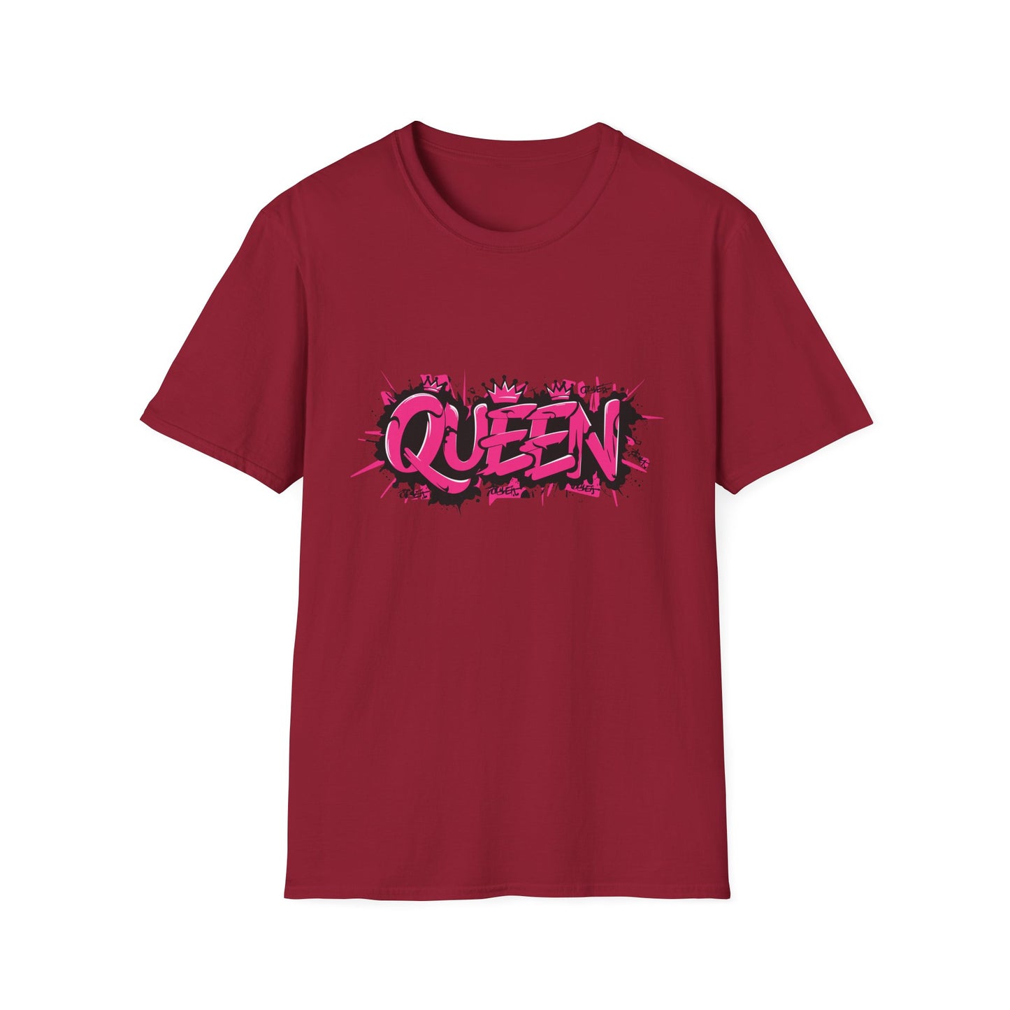 Queen Graphic Unisex T-Shirt, Trendy Apparel for Her, Gift for Birthday, Statement Tee for Queens, Perfect for Casual Outings, [...]