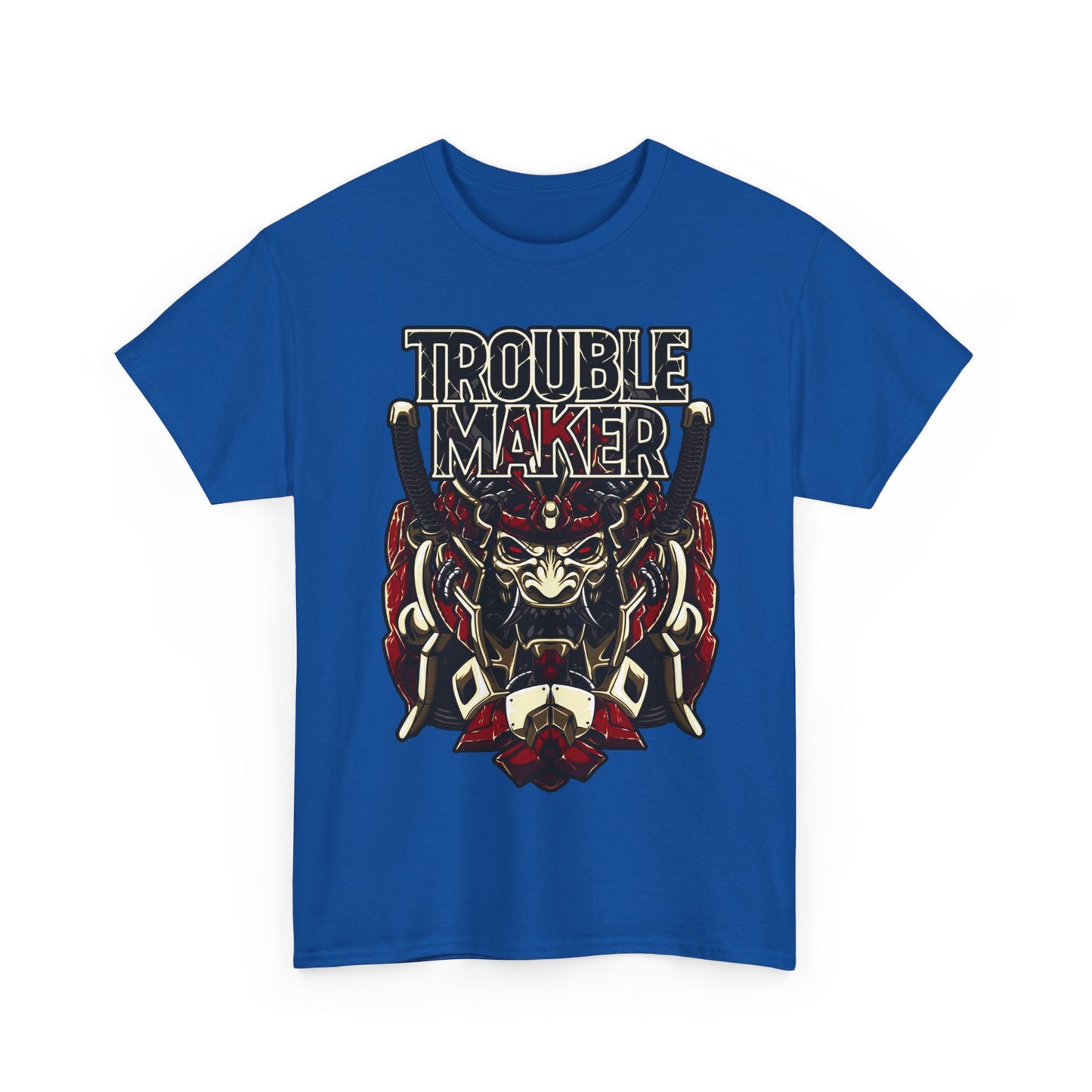 Trouble Maker Graphic Tee - Unisex Heavy Cotton Shirt for Rebels and Mischiefs