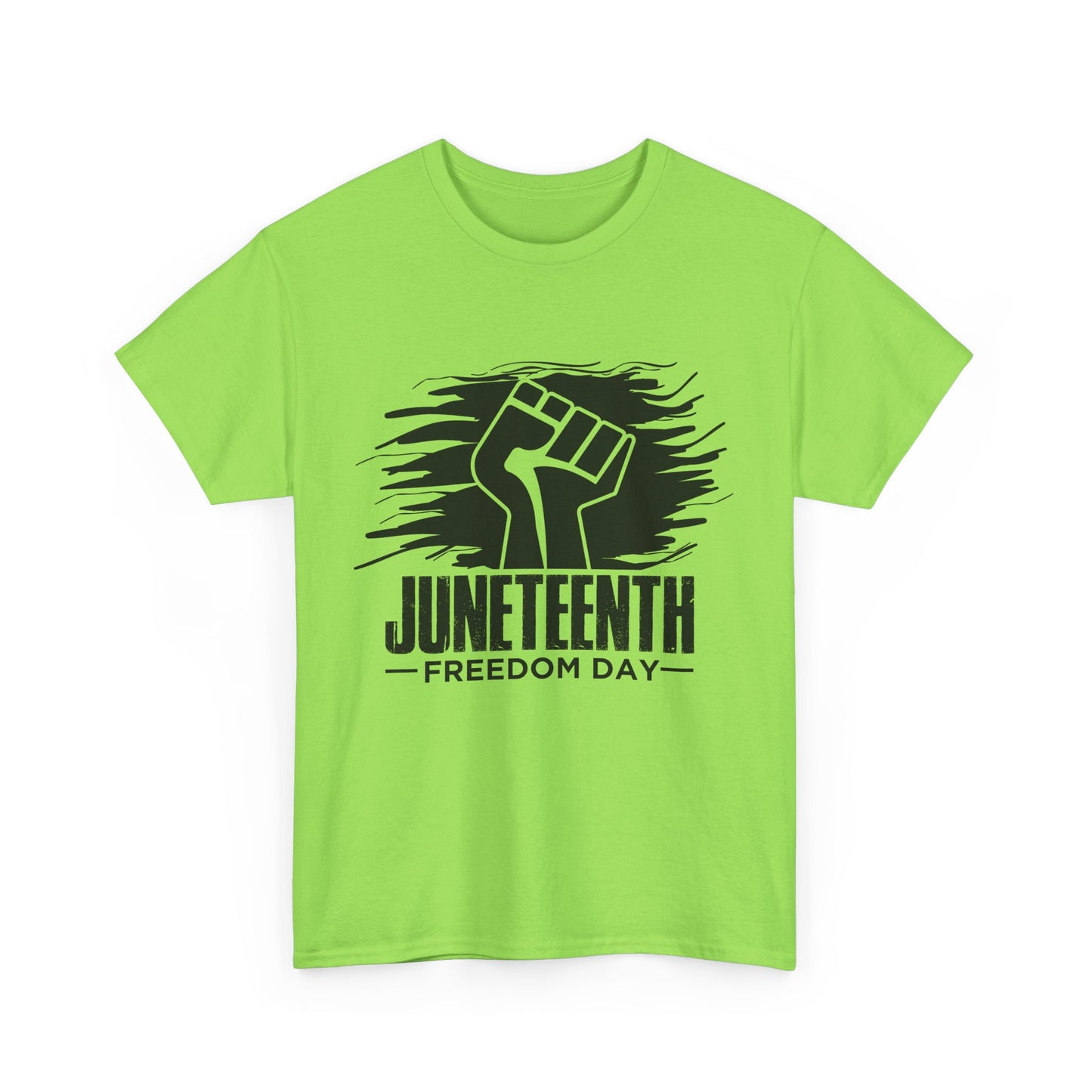 Juneteenth Freedom Day Tee, Unisex Heavy Cotton, Black Power Graphic Shirt, Everyday Wear, Freedom Celebration Apparel, Juneteenth Gift