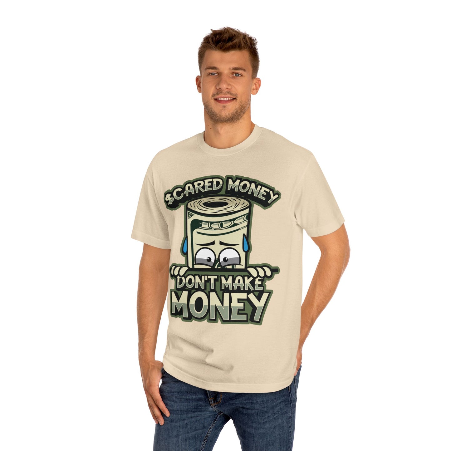 T-Shirt scared money design