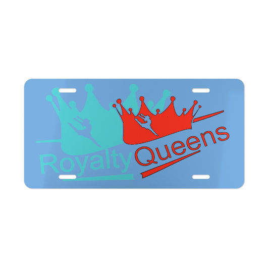 Custom Vanity Plate for Queens, Personalized License Plate, Car Decor, Unique Gift for Her, Royalty Themed