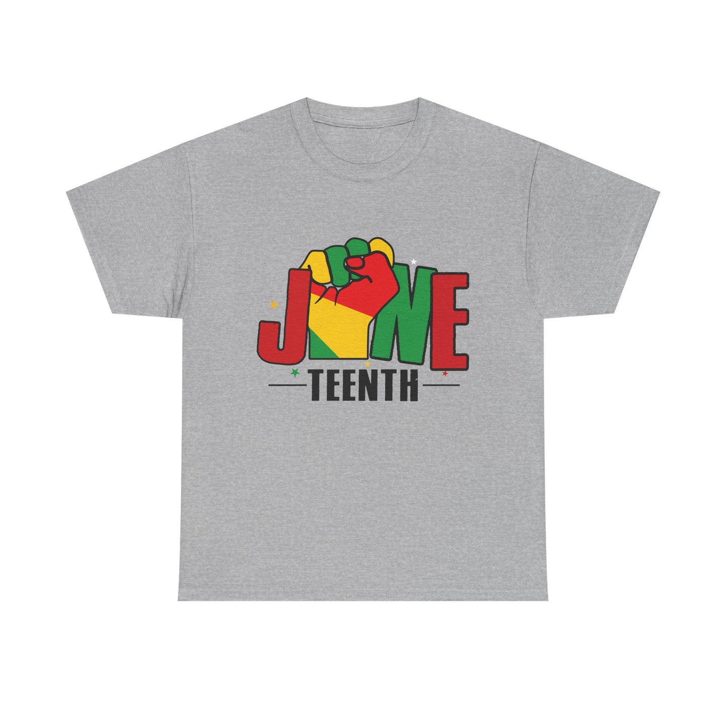 Juneteenth Unisex Heavy Cotton Tee, Celebration Shirt, Black History Apparel, Event T-Shirt, Commemorative Tee, Everyday Wear