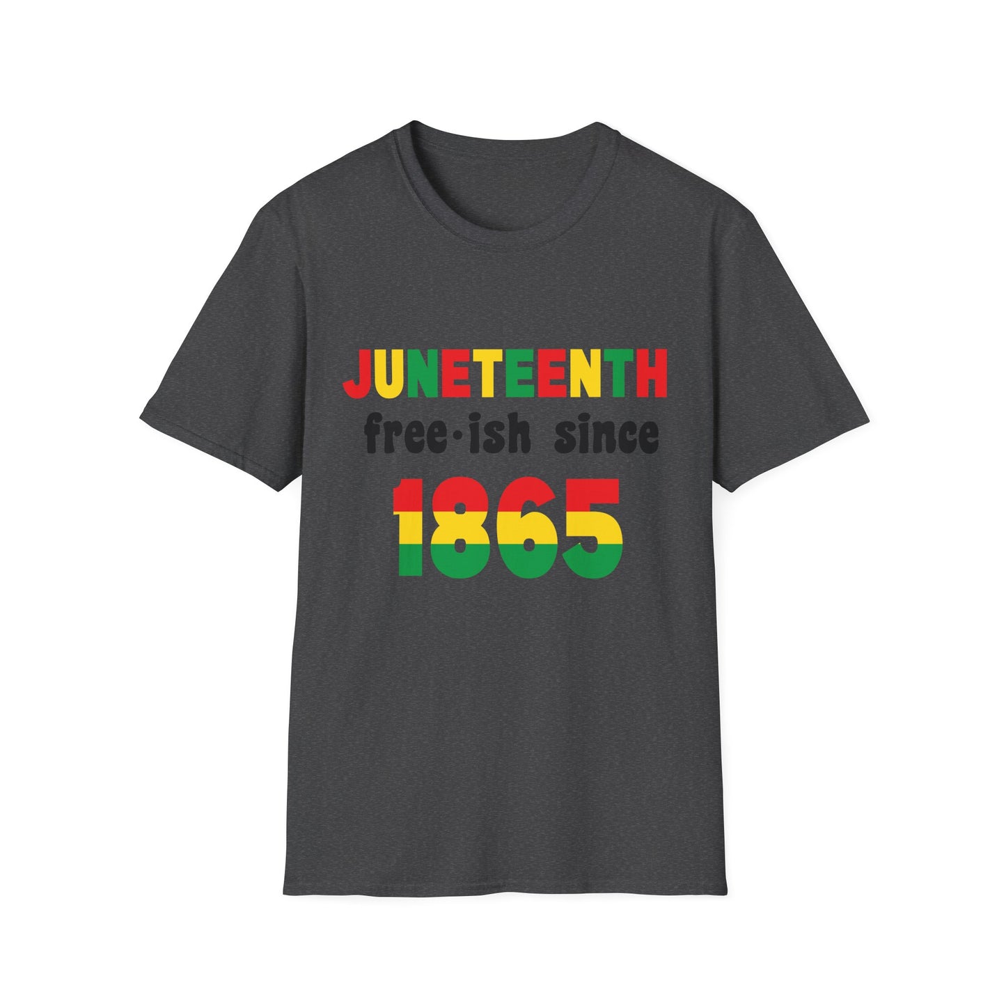 Juneteenth Celebration T-Shirt, Unisex Tee, History Shirt, Freedom Apparel, Juneteenth Gift for Him or Her, Equality Tee, 1865 Design