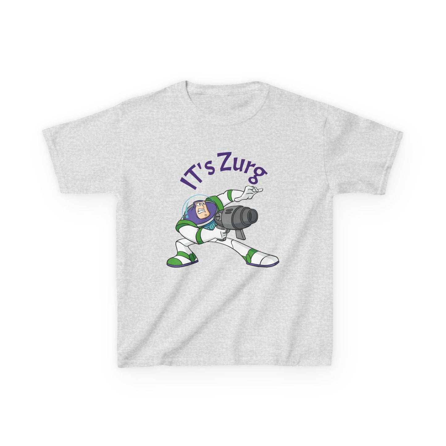 Kids Buzz Lightyear Tee - 'It's Zorg' Fun Cotton T-Shirt