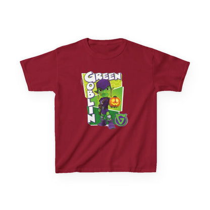 Kids Green Goblin Tee - Fun Halloween T-Shirt for Kids