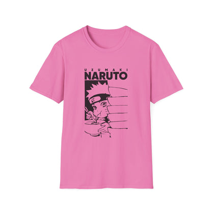 Naruto Unisex Softstyle T-Shirt - Fun Anime Graphic Tee for Fans