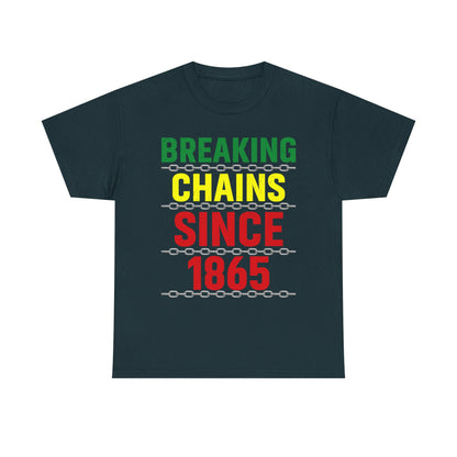 Breaking Chains Unisex Heavy Cotton Tee, Inspirational Cotton Shirt, Empowerment Tee, Heritage T-Shirt, History-Inspired Gift, [...]