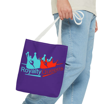 Royalty Queens Tote Bag | Colorful Reusable Shopping Bag, Gift for Queens, Birthday Gift, Inspirational Carryall, Women Empowerment Tote