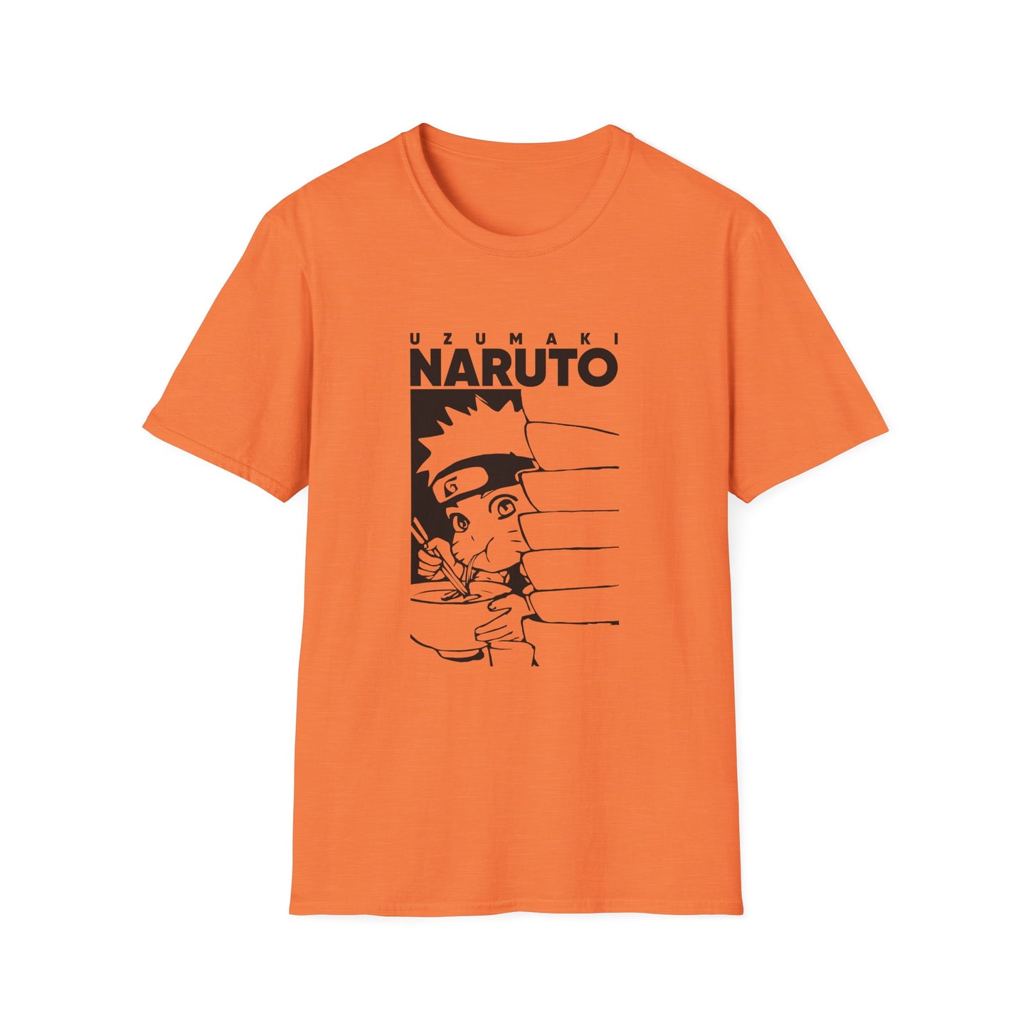 Naruto Unisex Softstyle T-Shirt - Fun Anime Graphic Tee for Fans
