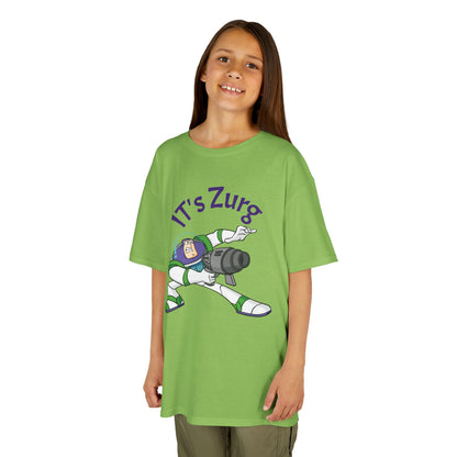 Kids Buzz Lightyear Tee - 'It's Zorg' Fun Cotton T-Shirt