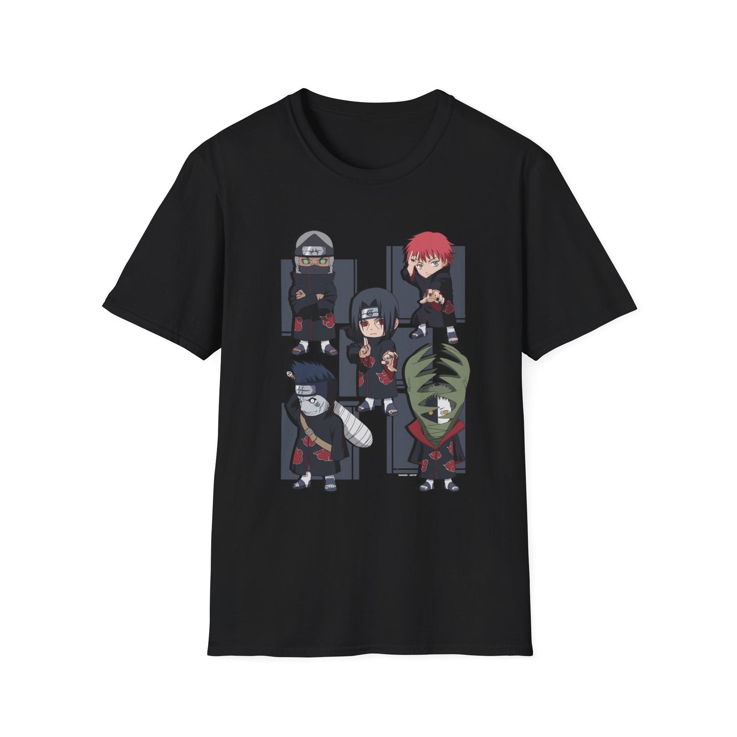 Anime Character Unisex Softstyle T-Shirt - Cool Graphic Tee for Fans