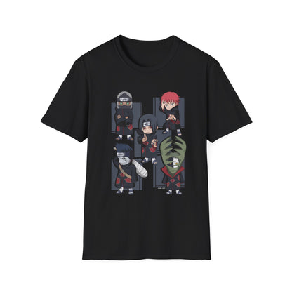 Anime Character Unisex Softstyle T-Shirt - Cool Graphic Tee for Fans